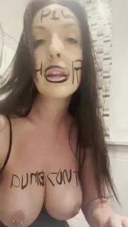 Sexy Nasty MILF Toiletslut Takes BBC Fist preview 3