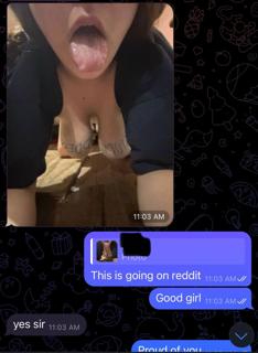 good piggy with her stupid udders hanging for master. who wants to be next? preview 2