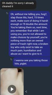 Nasty kik pig humiliated, used and exposed preview 12