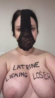 Melissa Burdello, depraved toilet pig, telegram @lalaXXVIXMMIX preview 1