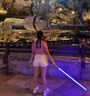 Star Wars fan enjoy the saber preview 3