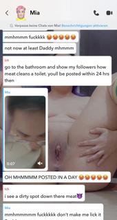 webslut mia part 2: fully exposed and licking the toilet for myel erome followers preview 9