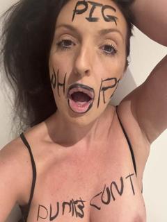 Sexy Nasty MILF Toiletslut Takes BBC Fist preview 6