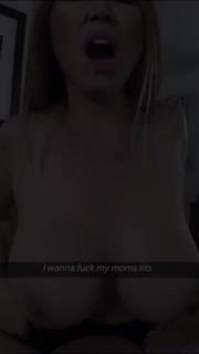 Mom tits sons preview 1