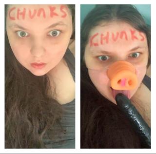 Down Fall of Chunks bimbo to Pig preview 89