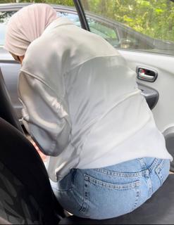 Cuck's hijab GF. He's too scared to share her. preview 6